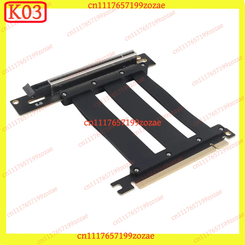 สายต่อขยาย K03 PCIe 5.0 X16 แบ - Pcie 5.0 Gpu Riser Cable บทวิจารณ์และราคา