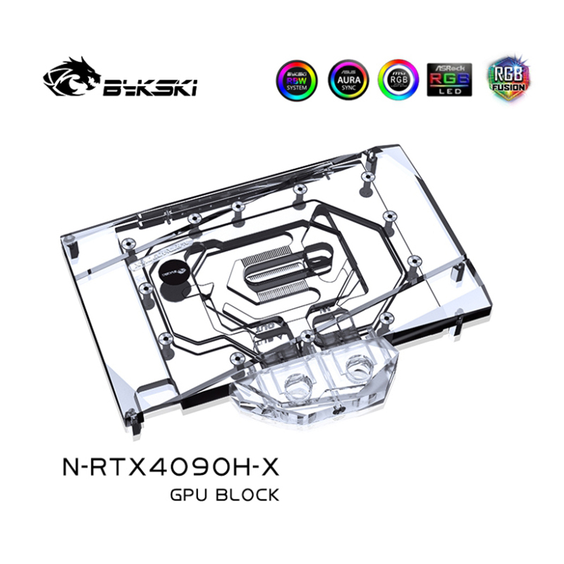 บล็อกน้ำ GPU Bykski สำหรับการ์ - Rtx 4090 Water Block บทวิจารณ์และราคา