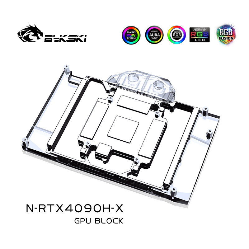 บล็อกน้ำ GPU Bykski สำหรับการ์ - Rtx 4090 Water Block บทวิจารณ์และราคา