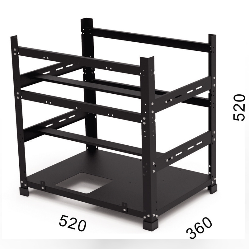 เคส GPU แบบเปิดสั่งทำพิเศษ โคร - Gpu Mining Rig Frame 8 Gpu บทวิจารณ์และราคา